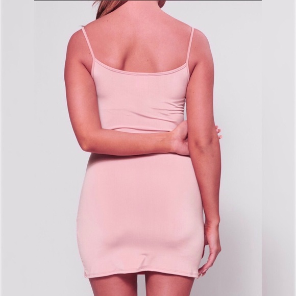 Sold!  CAARA strappy peach cami mini dress size XL - Picture 5 of 9